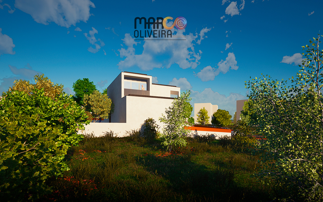 projeto de arquitetura de moradia moderna, casa habitação